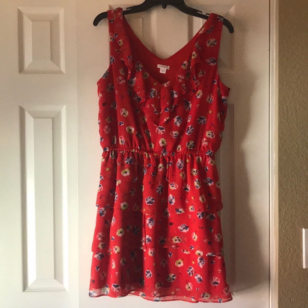 Flowered summer dress